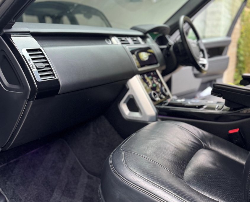 Range Rover Interior Cleaning